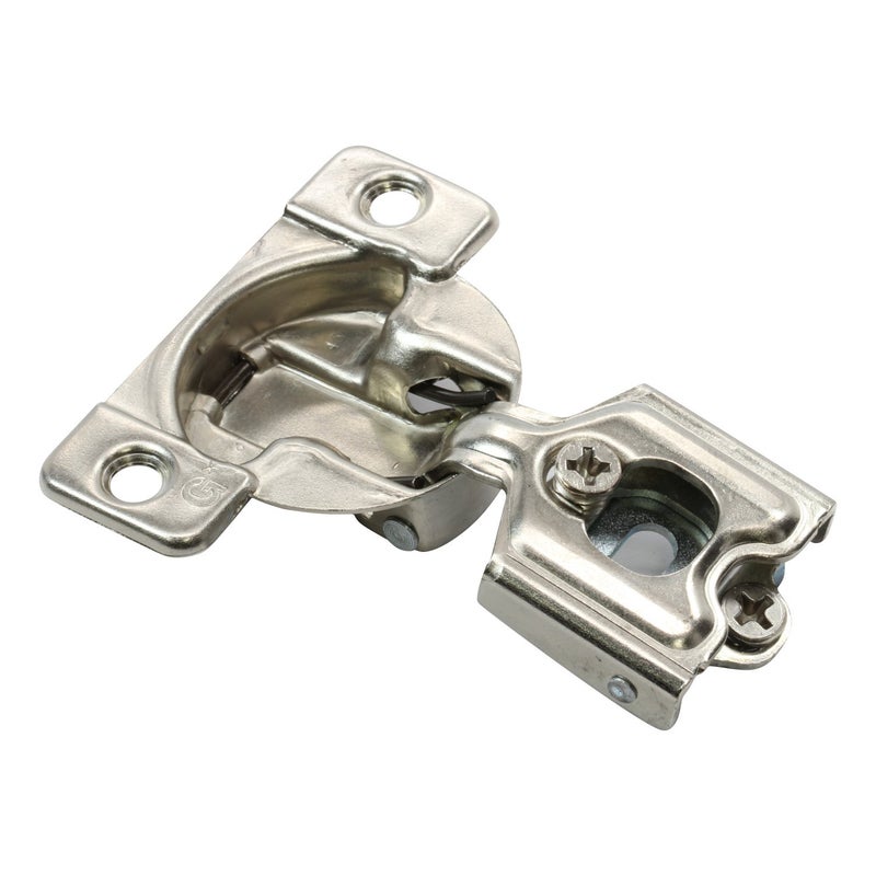 ROK 2 Pack Rok Hardware Grass TEC 864 108 Degree 1/2" Overlay Self Close Screw On Compact Cabinet Hinge 04399-15 3-Way Adjustment 45mm Boring Pattern - Image 1